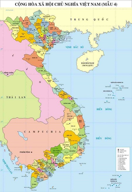Giới thiệu bản đồ Việt Nam chi tiết nhất
