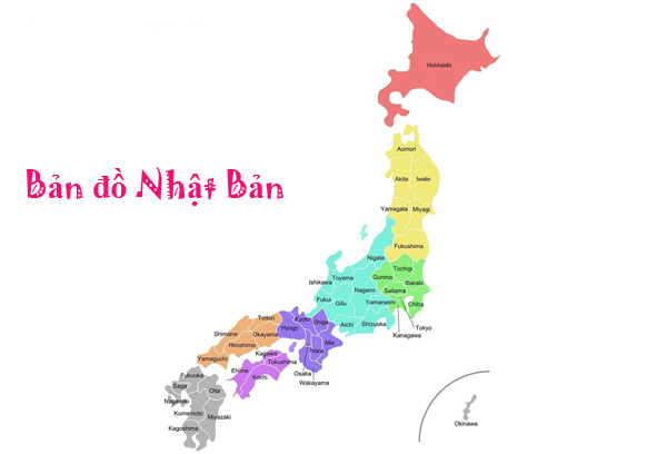 Cùng tìm hiểu bản đồ Nhật Bản