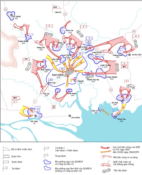 Tìm Hiểu Bản Đồ Chiến Dịch Hồ Chí Minh
