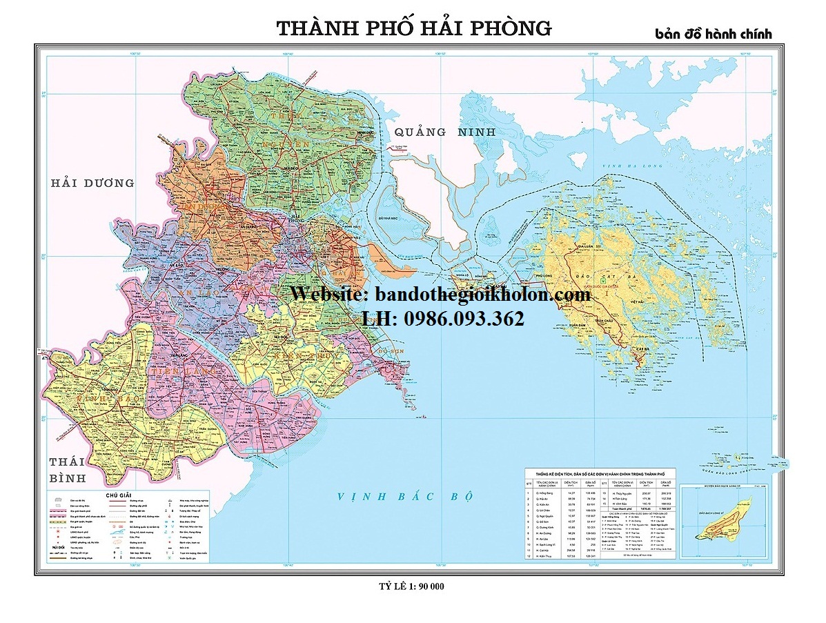 Bản Đồ Thành Phố Hải Phòng