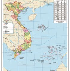 Bản Đồ Việt Nam 34 Tỉnh Thành Mẫu 2