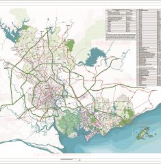 Bản đồ quy hoạch Thành Phố Hồ Chí Minh Sáp Nhập Tầm Nhìn 100 cm
