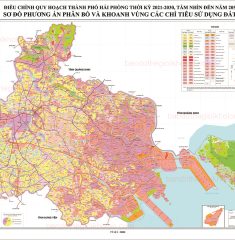 Bản đồ quy hoạch Thành Phố Hải Phòng Sáp Nhập